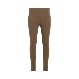 4G Logo All Over Leggings in Beige