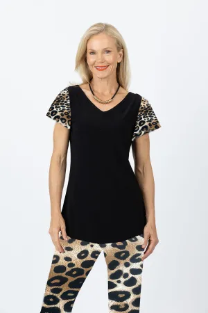 5302 Two Way Top - Wild Animal