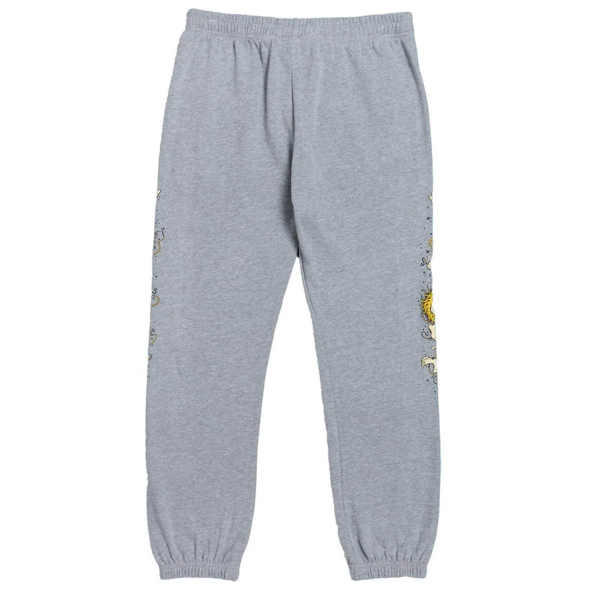 Anti-Hero Grimple Stack Sweat Pants - Heather Grey