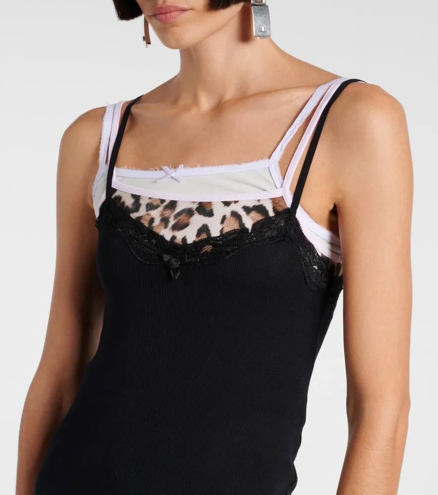 Balenciaga Layered minidress