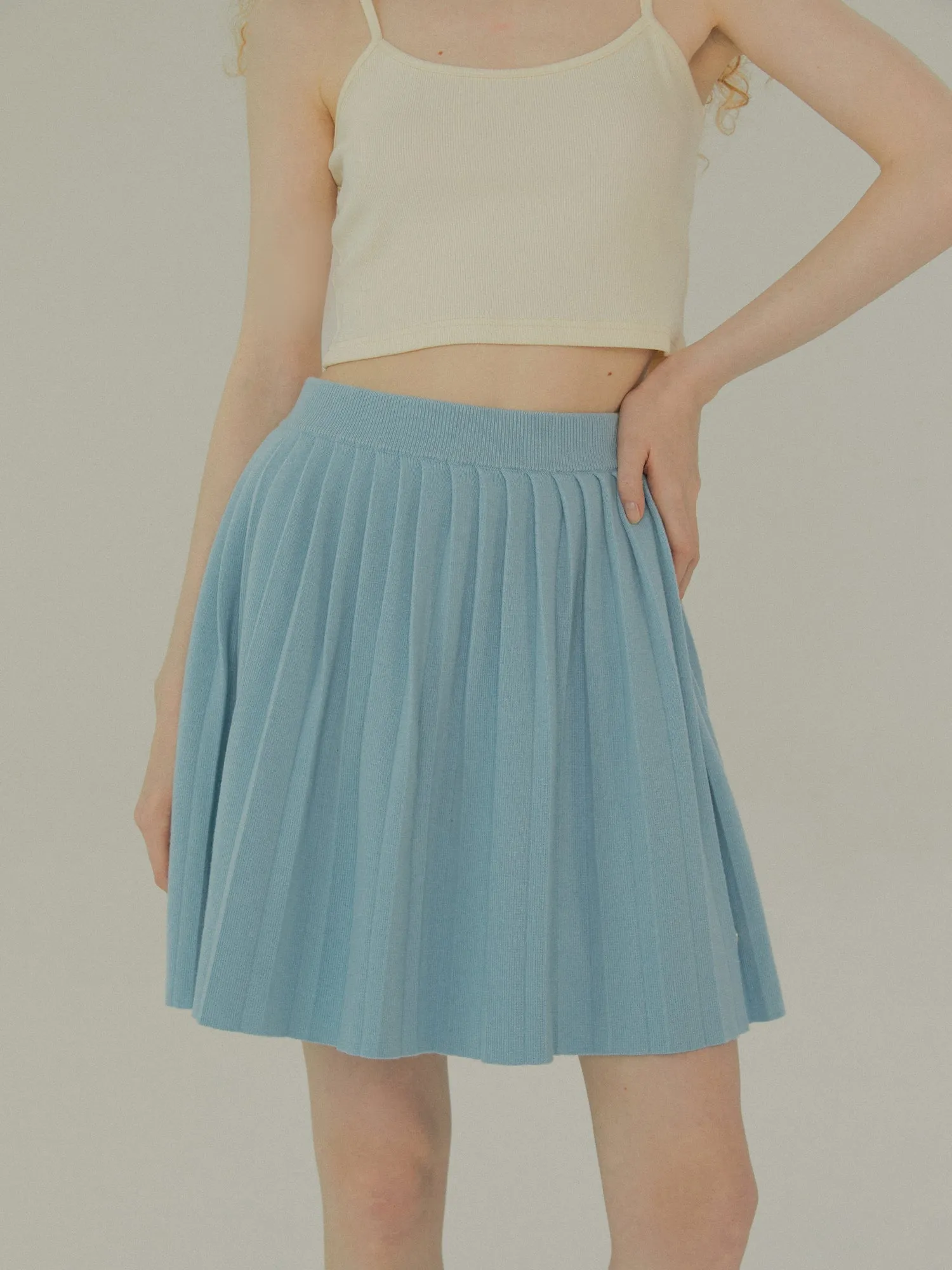 Cardigan Skirt Set