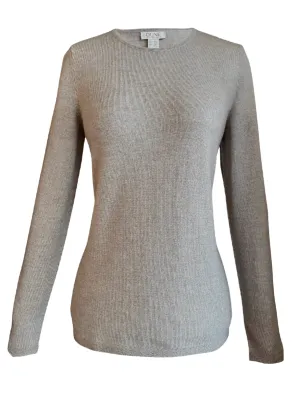 Crew Neck Jumper (Walnut)