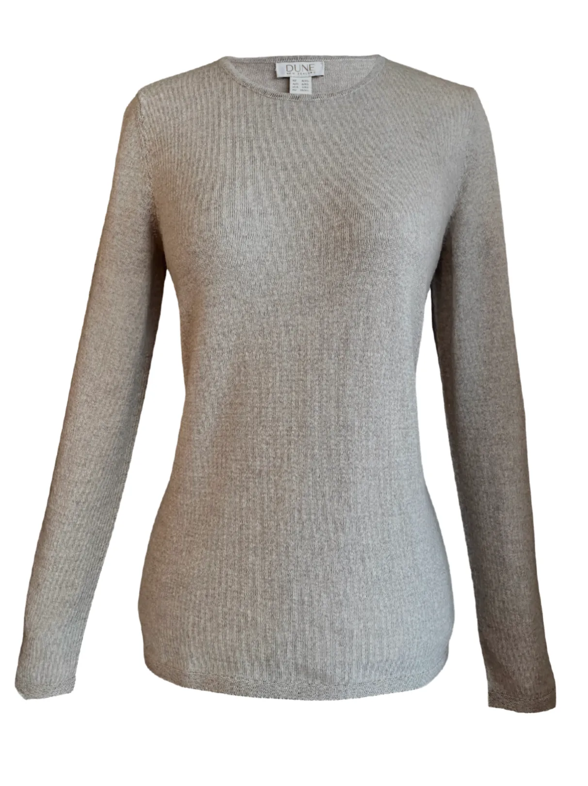 Crew Neck Jumper (Walnut)