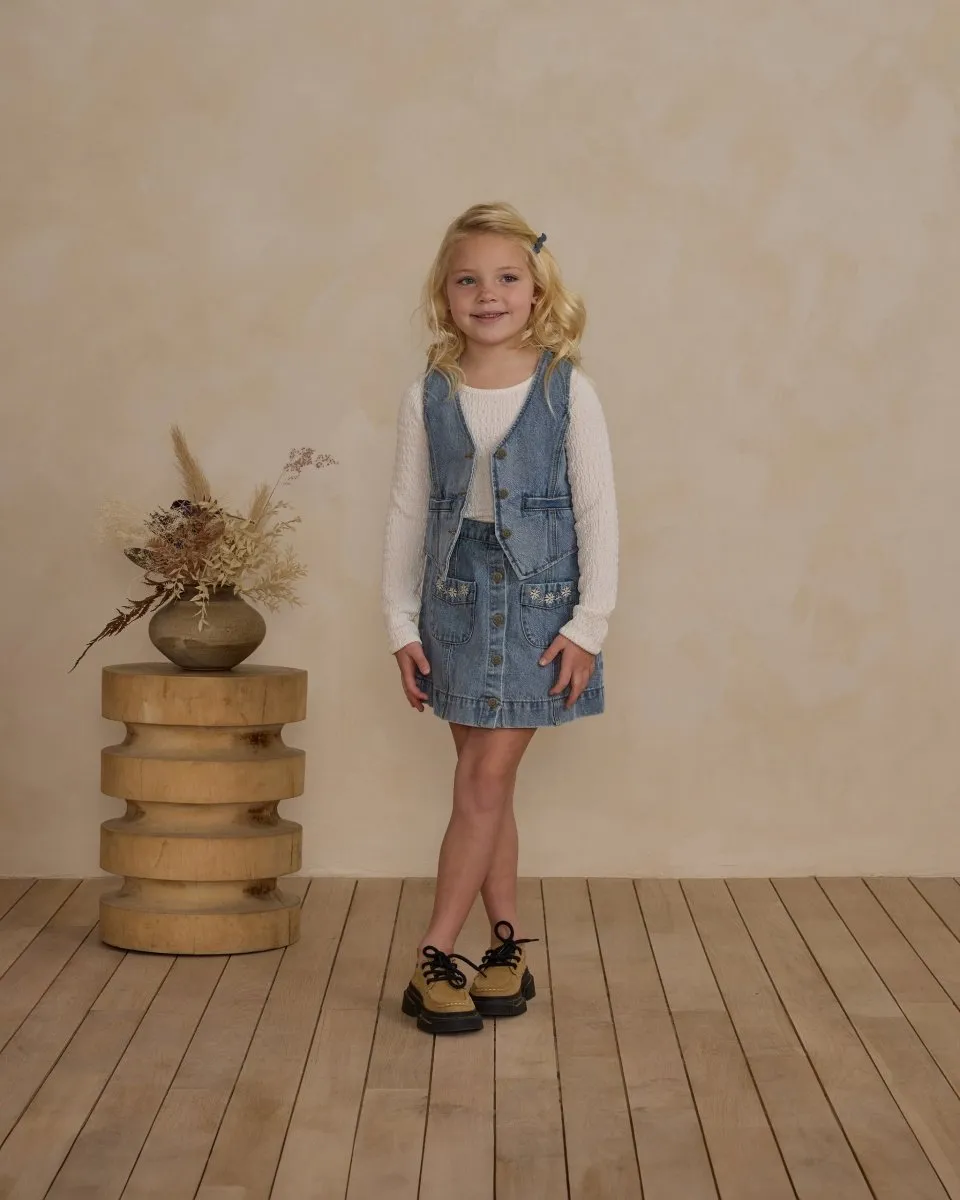 DENVER DENIM MINI SKIRT