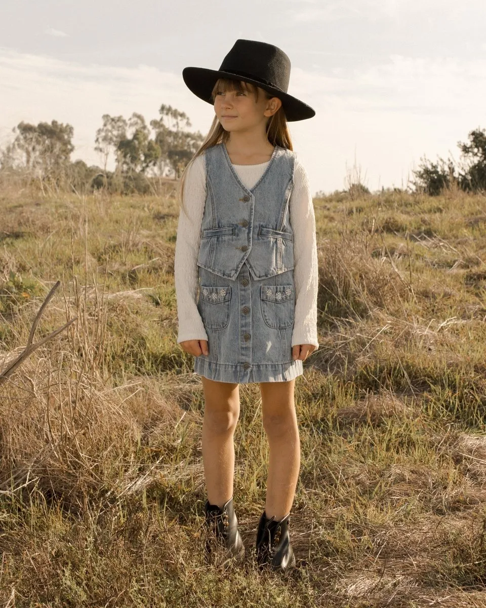 DENVER DENIM MINI SKIRT