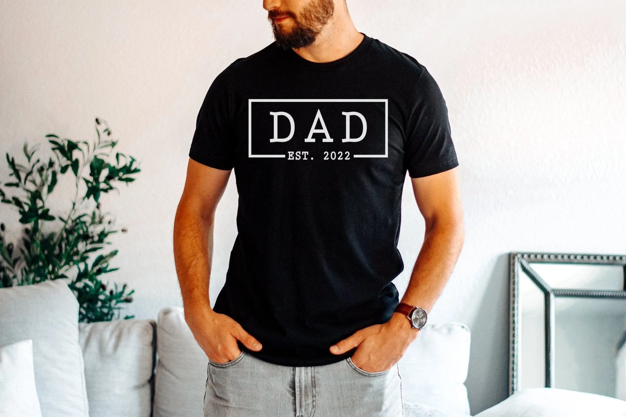Father's Day Dad Est Daddy's Dude Daddy's Girl Shirts