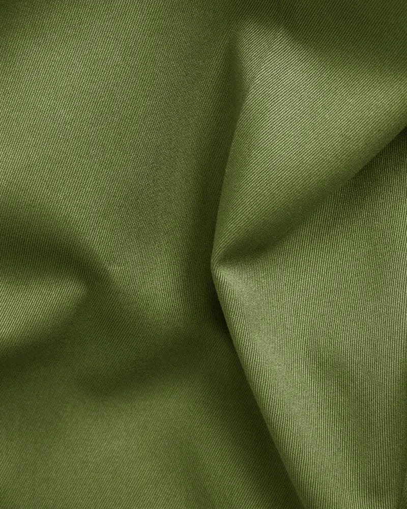 Green Cotton Trousers