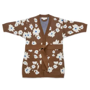 Grown Organic Knit Robe Petal