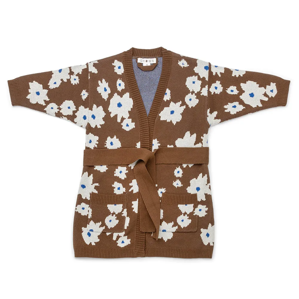 Grown Organic Knit Robe Petal
