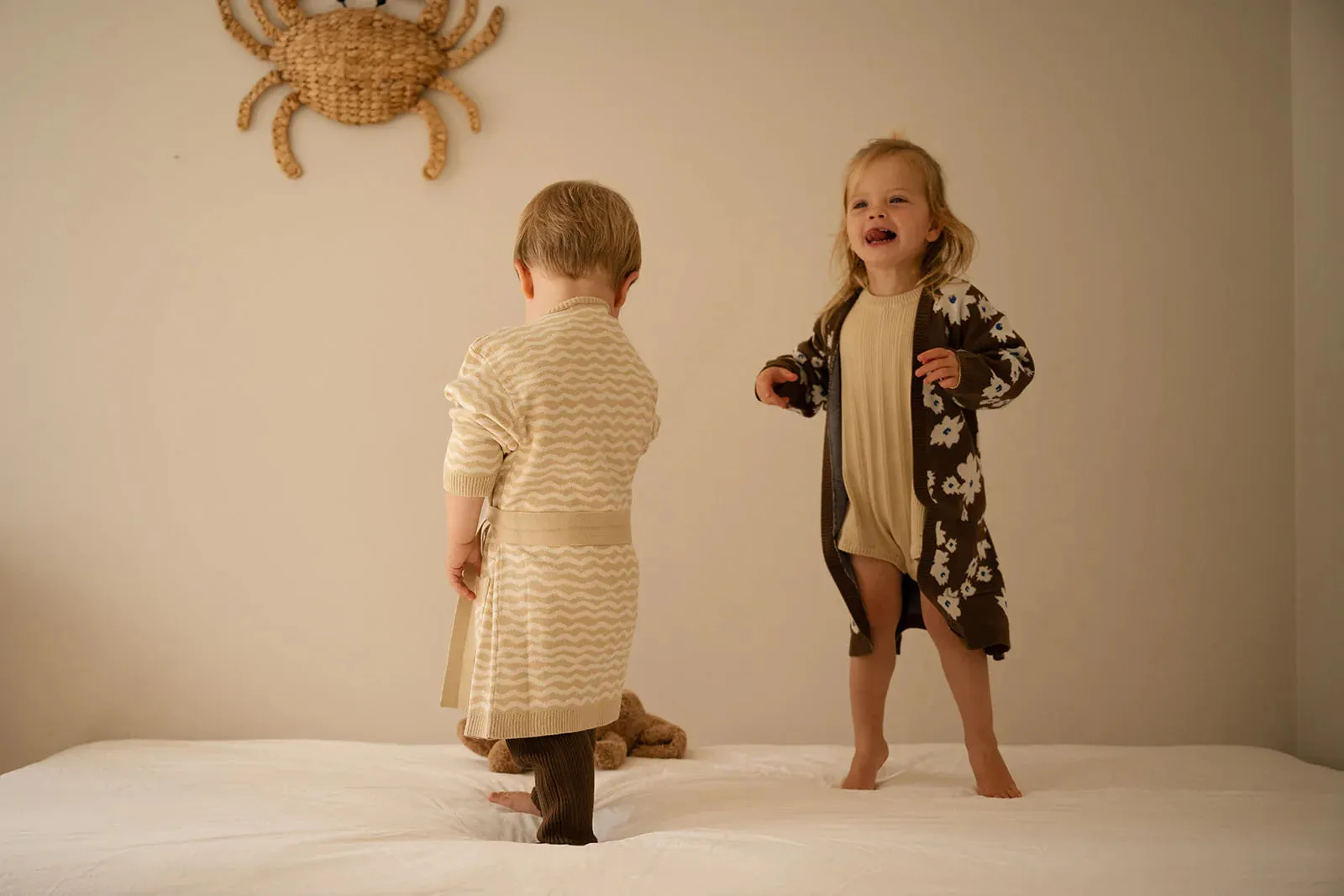 Grown Organic Knit Robe Petal