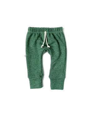 gusset pants CO - green heather