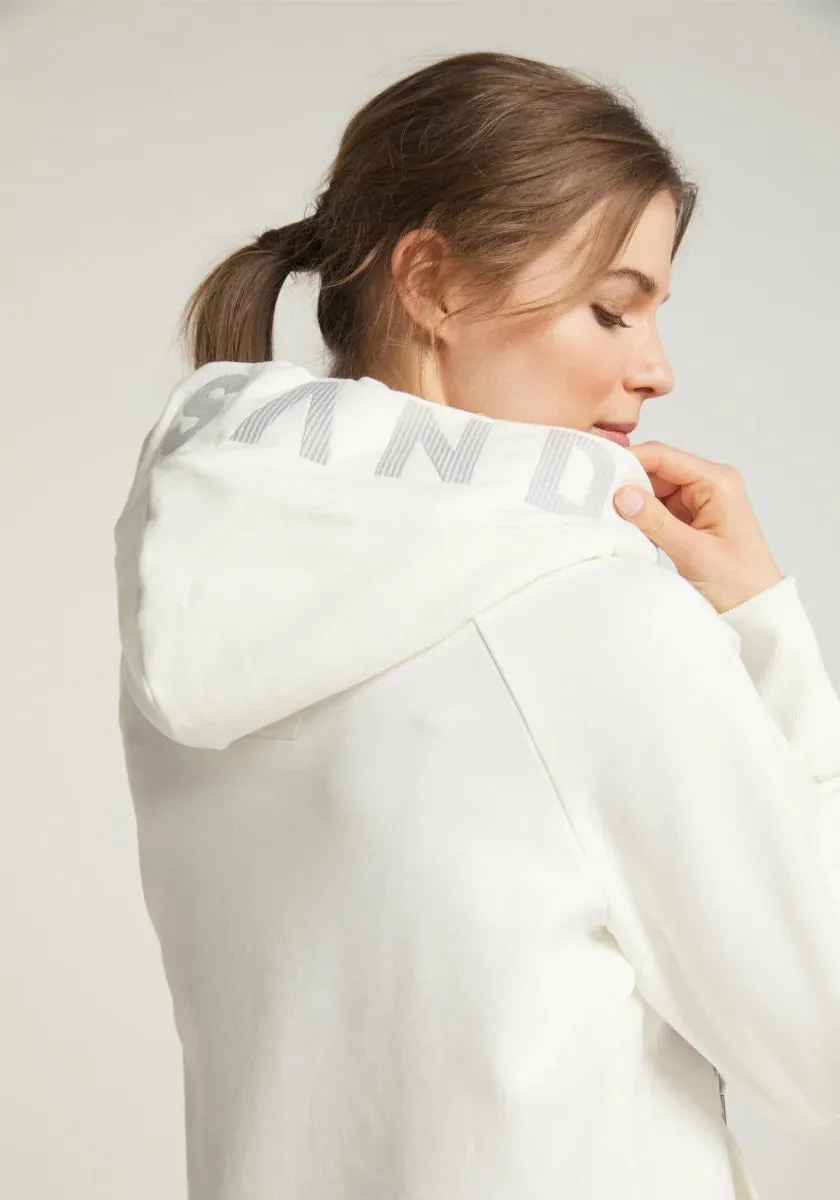 Hooded Leisure Jacket - White