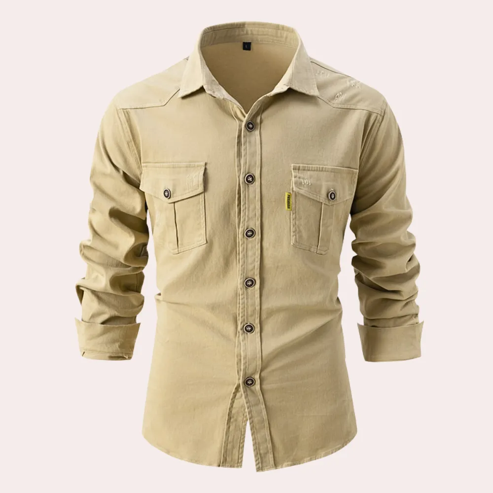 HUNEX | Men's Shirt with Chest Pockets