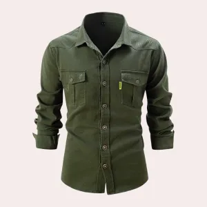 HUNEX | Men's Shirt with Chest Pockets