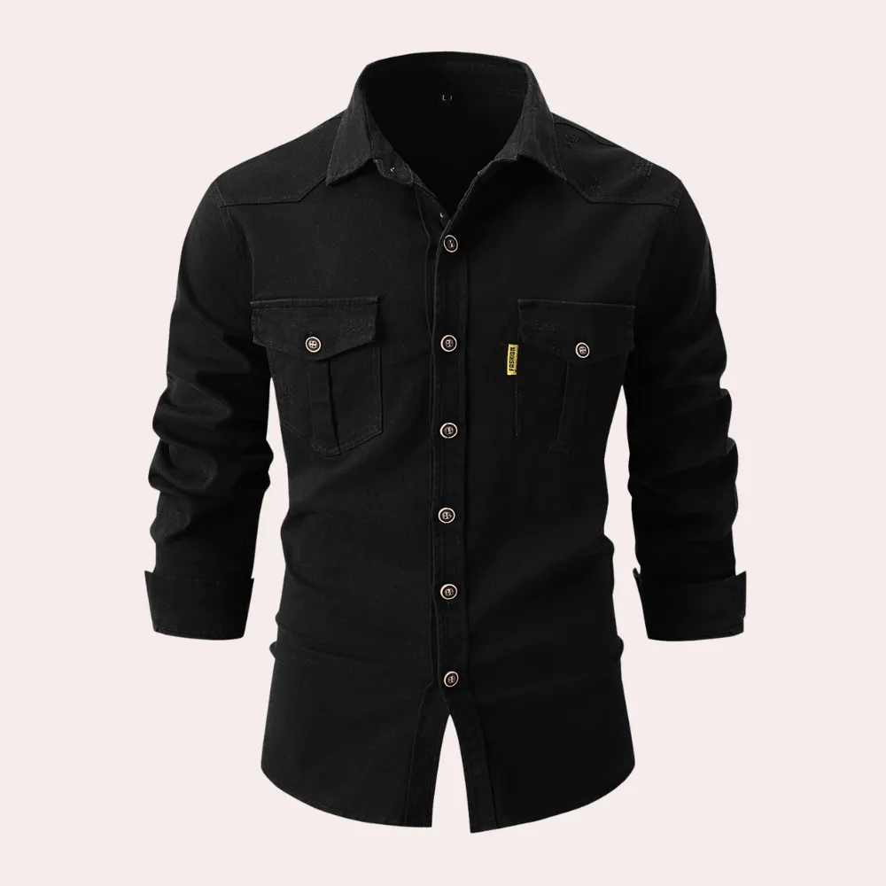 HUNEX | Men's Shirt with Chest Pockets