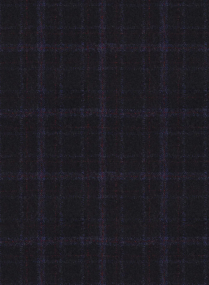 Italian Heliar Midnight Blue Wool Jacket