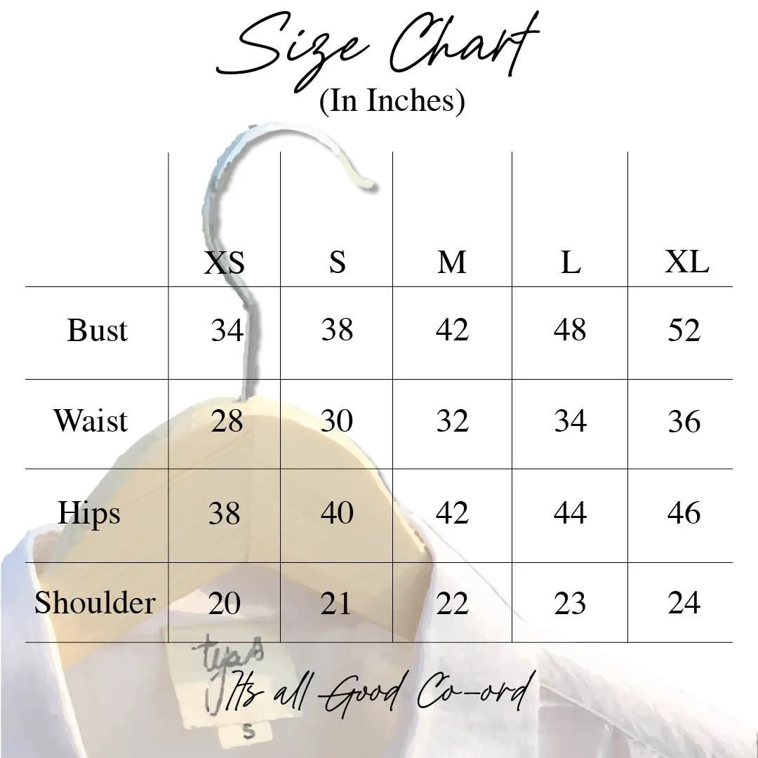 It’s All Good Co-ord Set - Casual and Comfortable