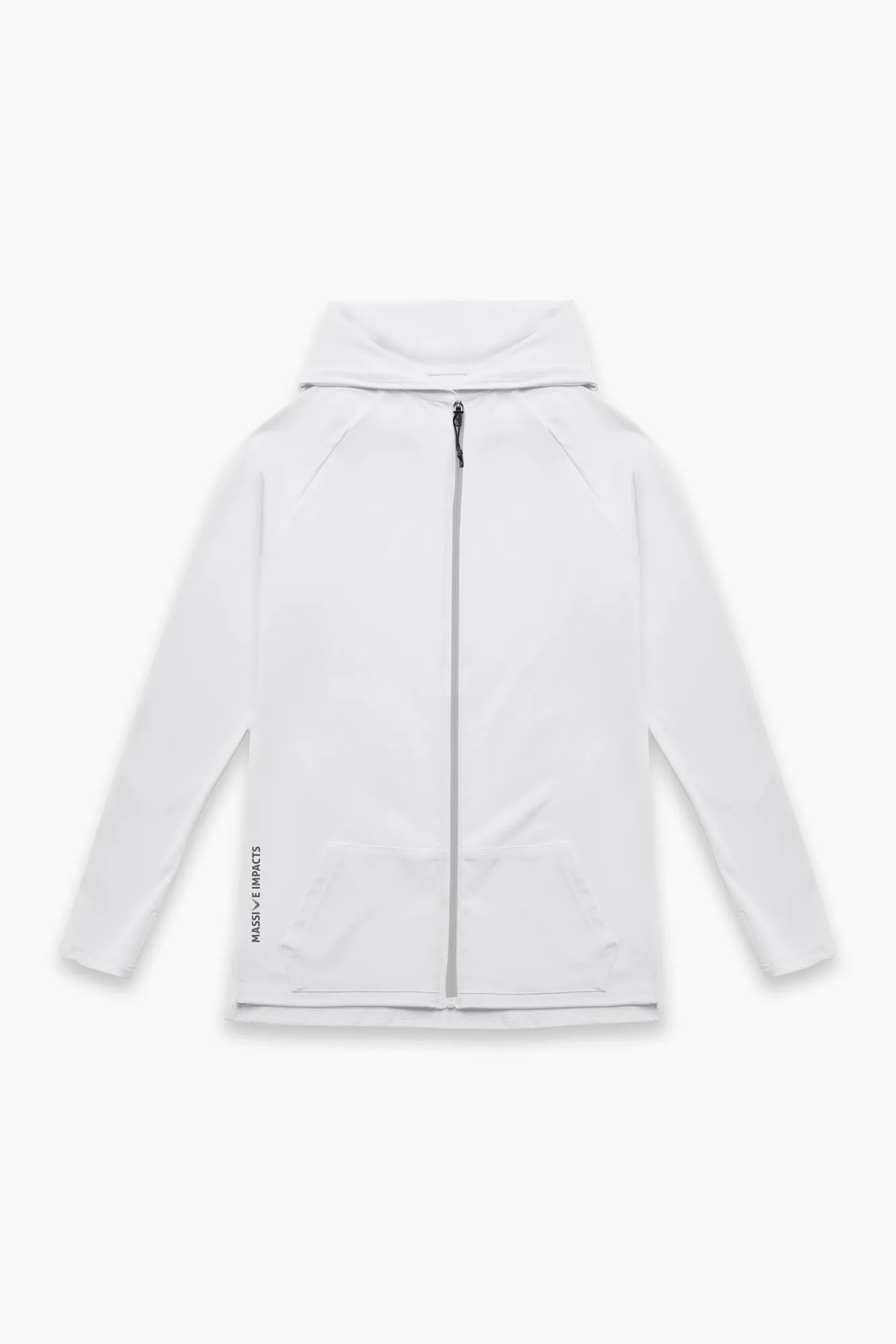 J015MI Recycled Nylon Runner Zip Hoodie