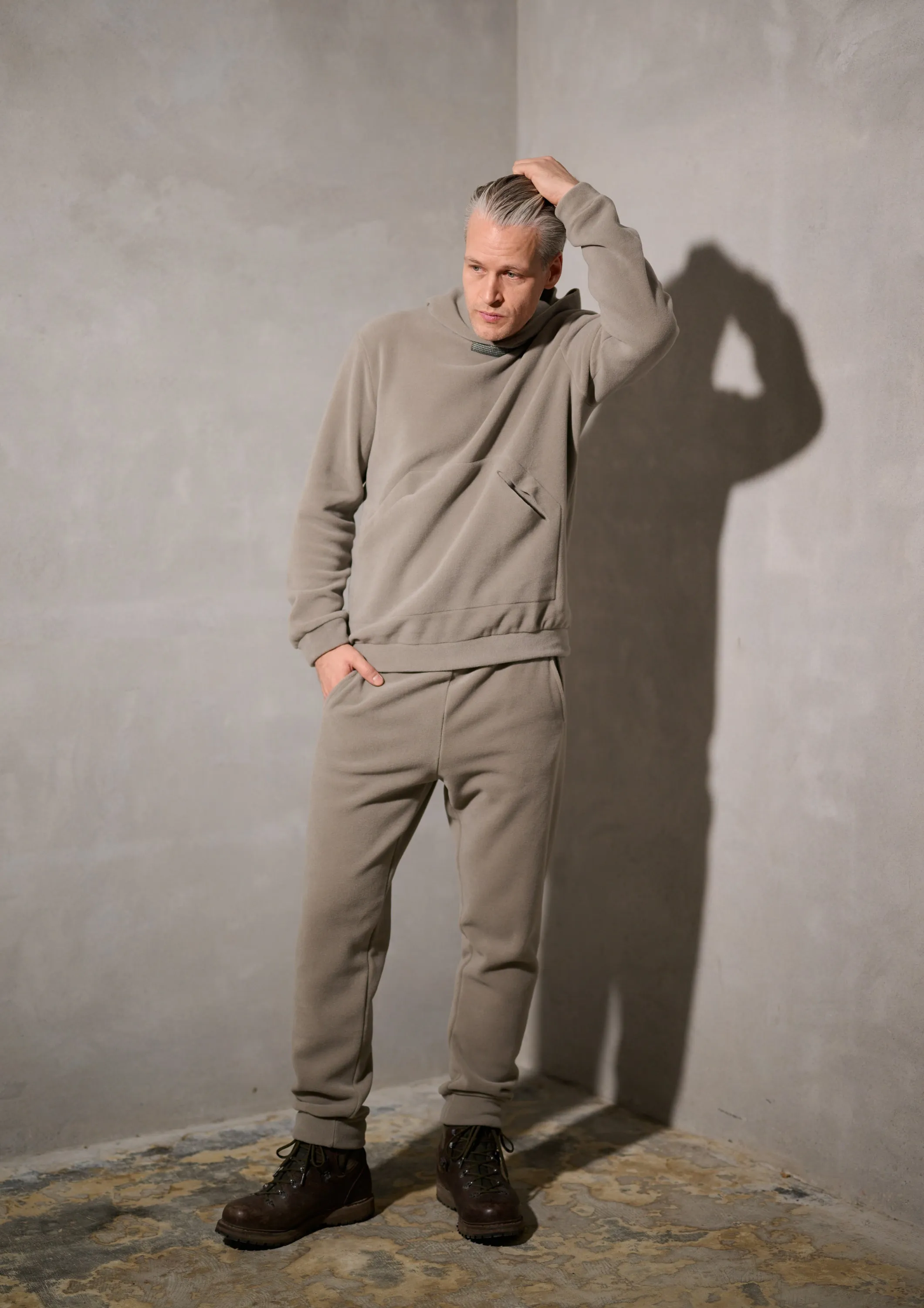 JOGGING PANTS - 1022C - ELEPHANT