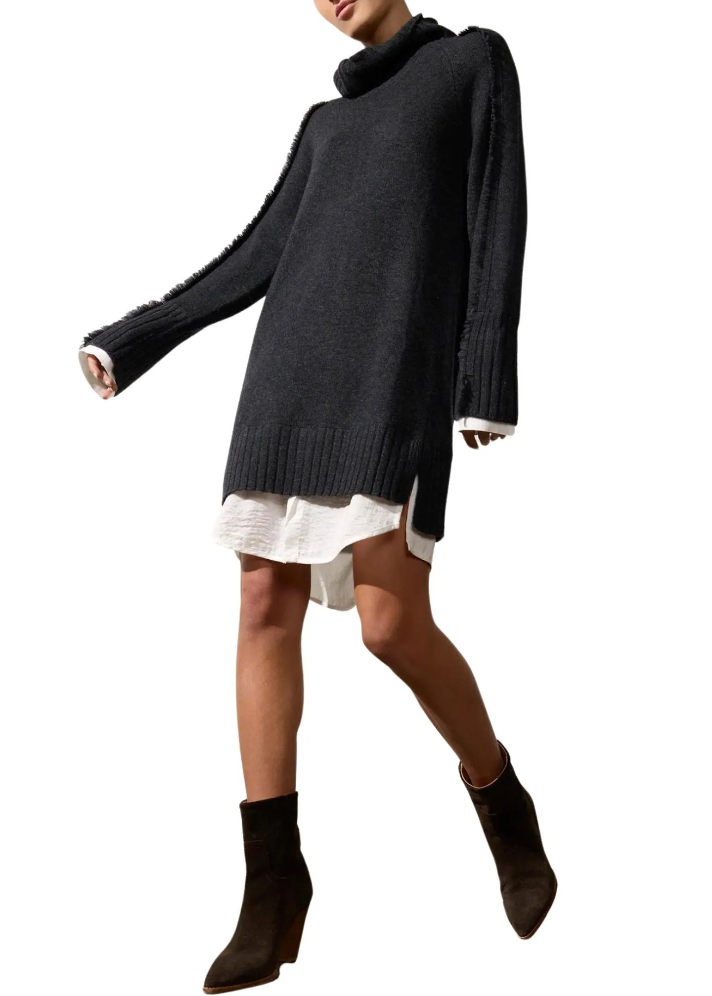 Jolie Layered Fringe Dress