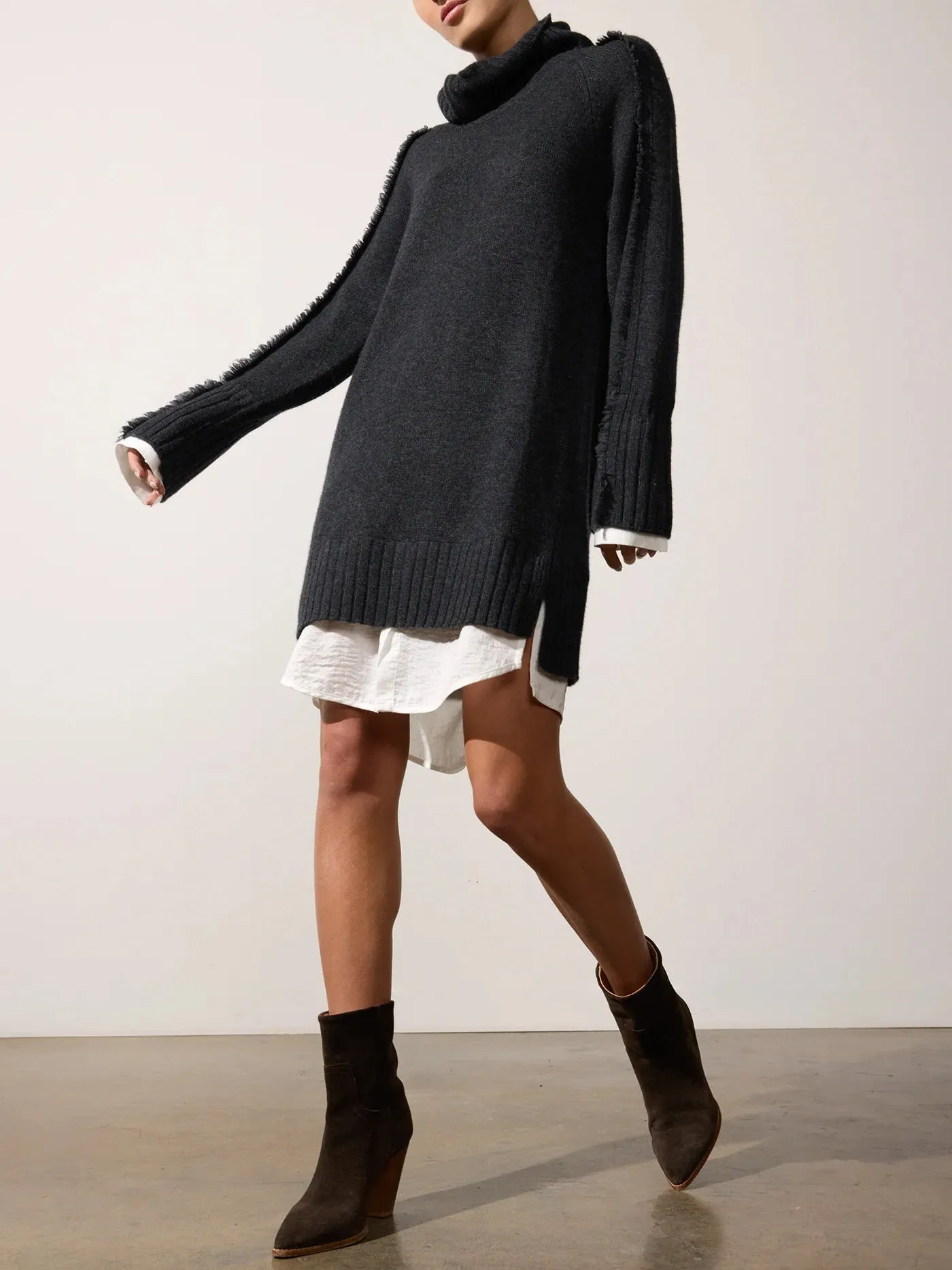 Jolie Layered Fringe Dress
