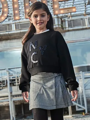 Mayoral Houndstooth Skorts