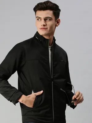 Men Black Tailored Jacket