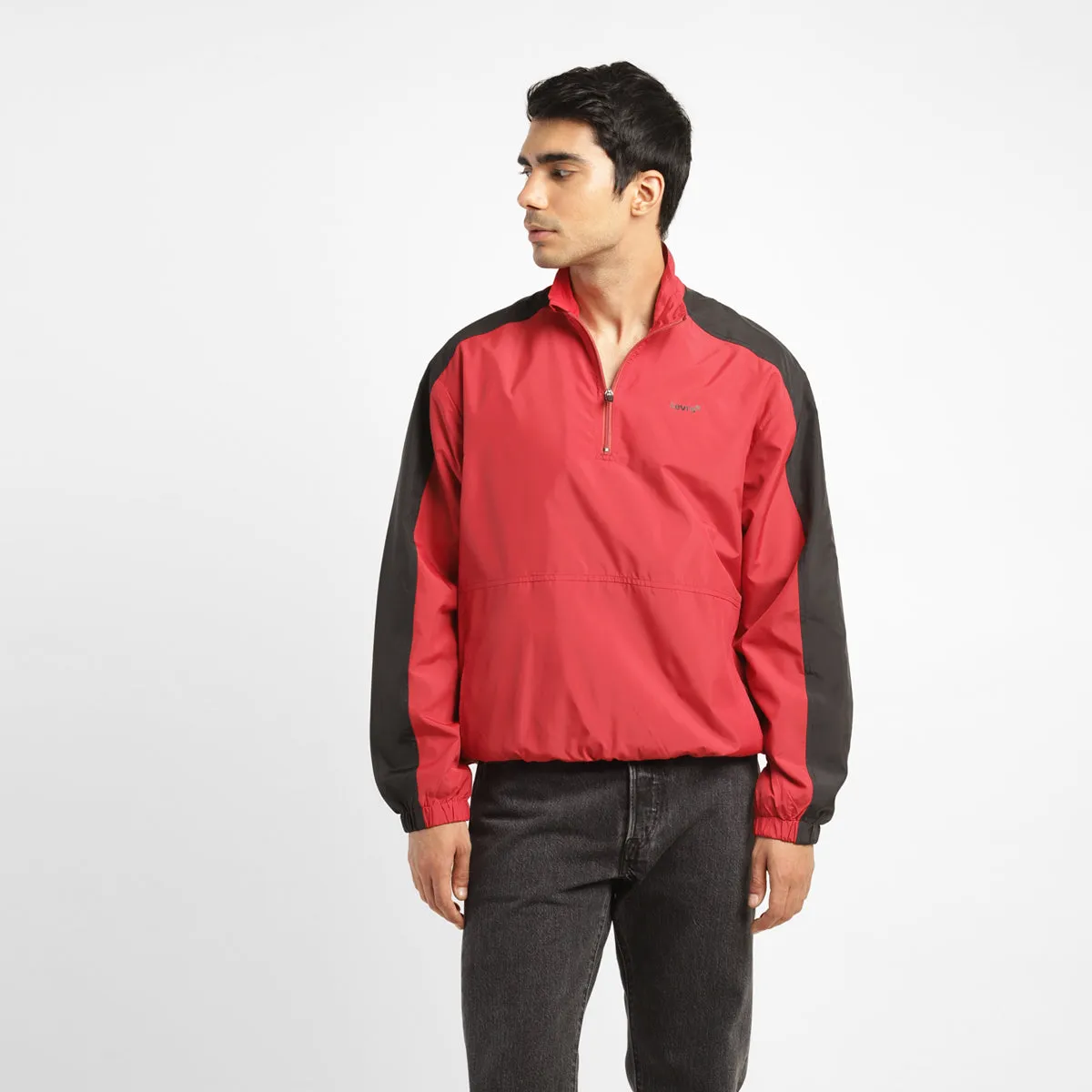 Men's Crew Neck Printed Tailored Jacket
