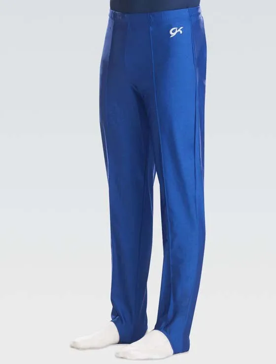 Men's Nylon/Spandex Gymnastics Pants Royal