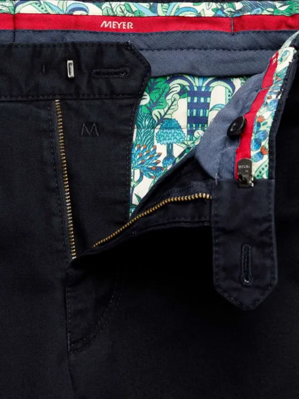 Meyer Navy Oslo Navy Chino