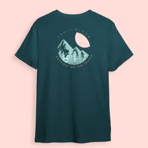 Mountain Print Short Sleeve Jersey