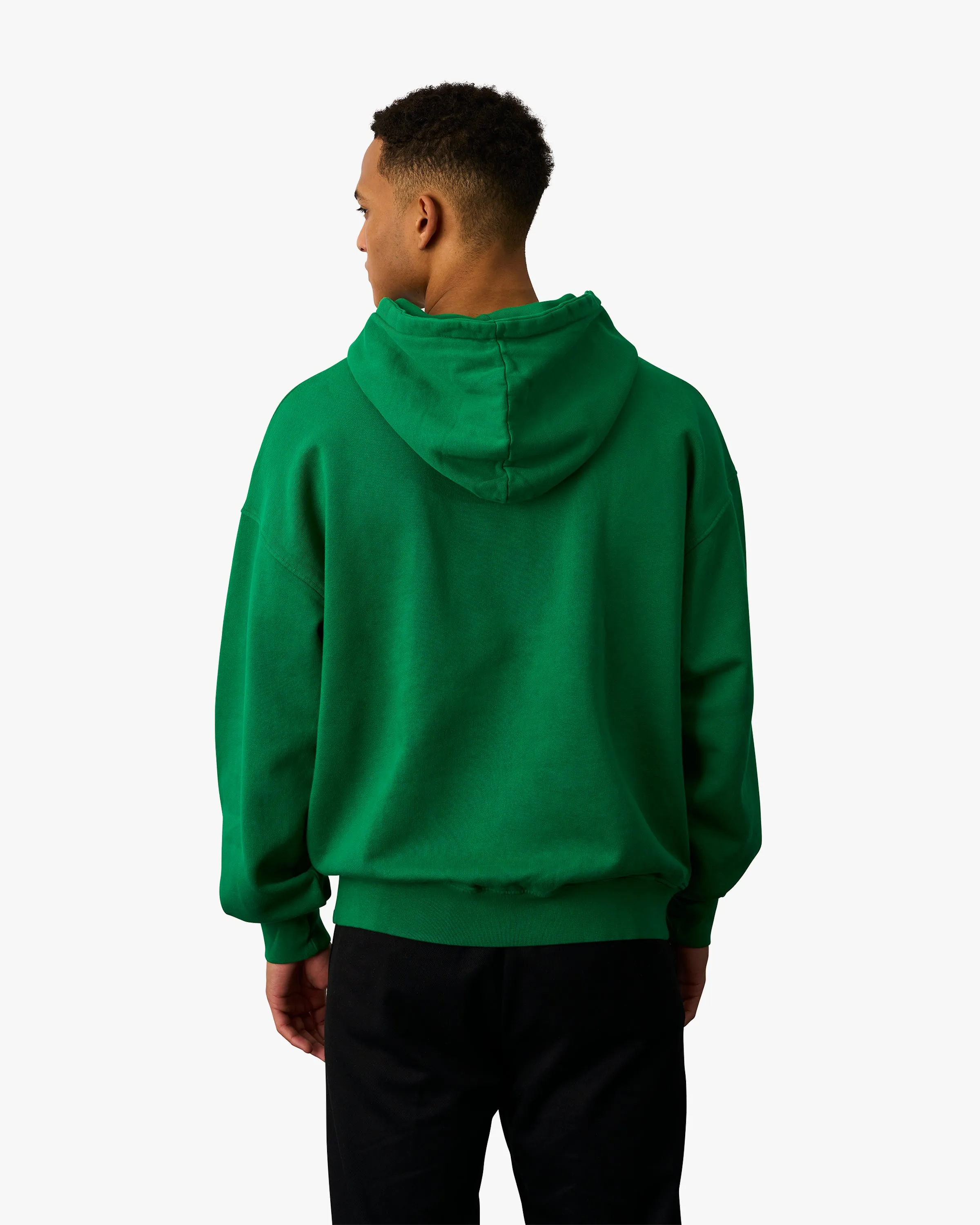 Organic Oversized Hood - Deep Black
