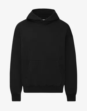 Organic Oversized Hood - Deep Black