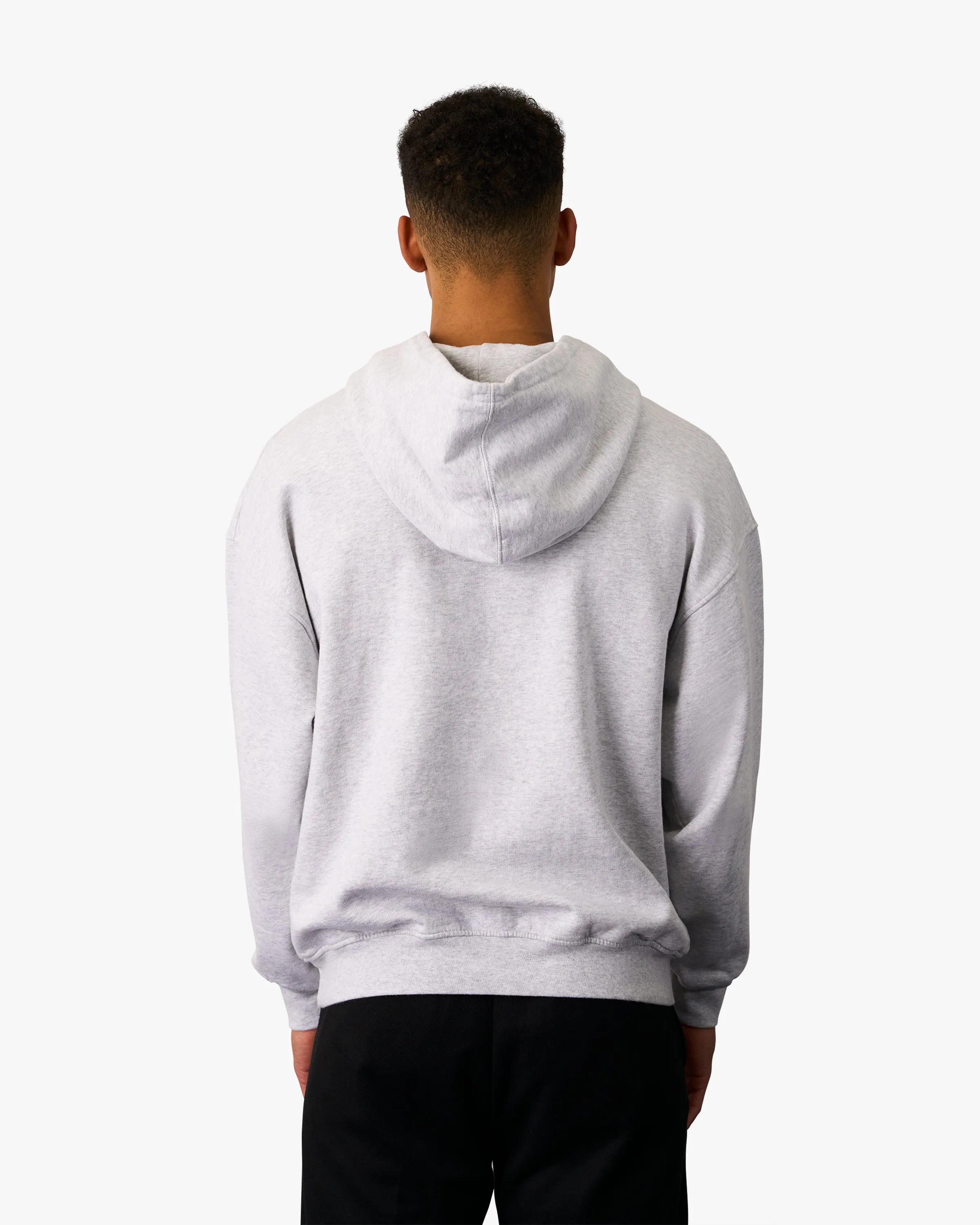 Organic Oversized Hood - Purple Jade