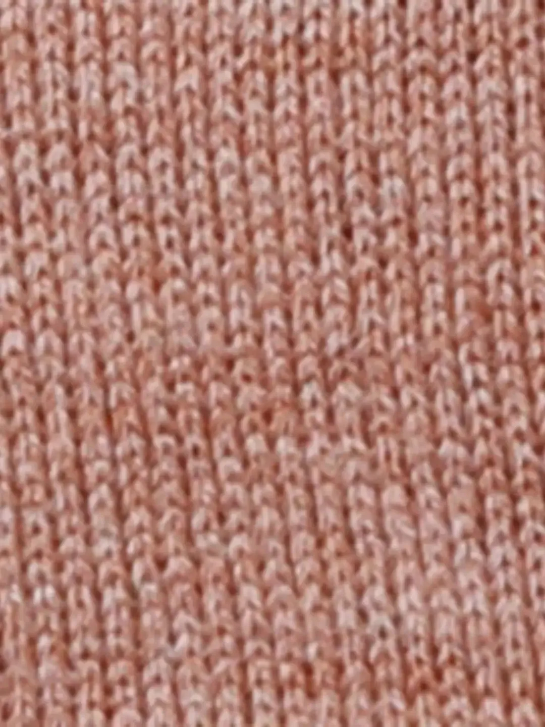 Park Avenue Men Orange Stripe Regular Acrylic Full Sleeve V Neck Sweaters