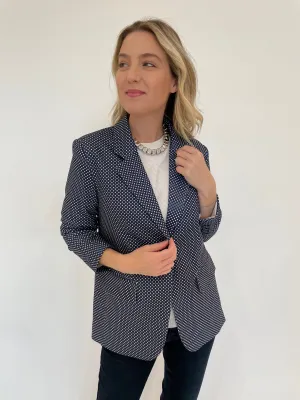 Pindot Jaime Blazer - Navy