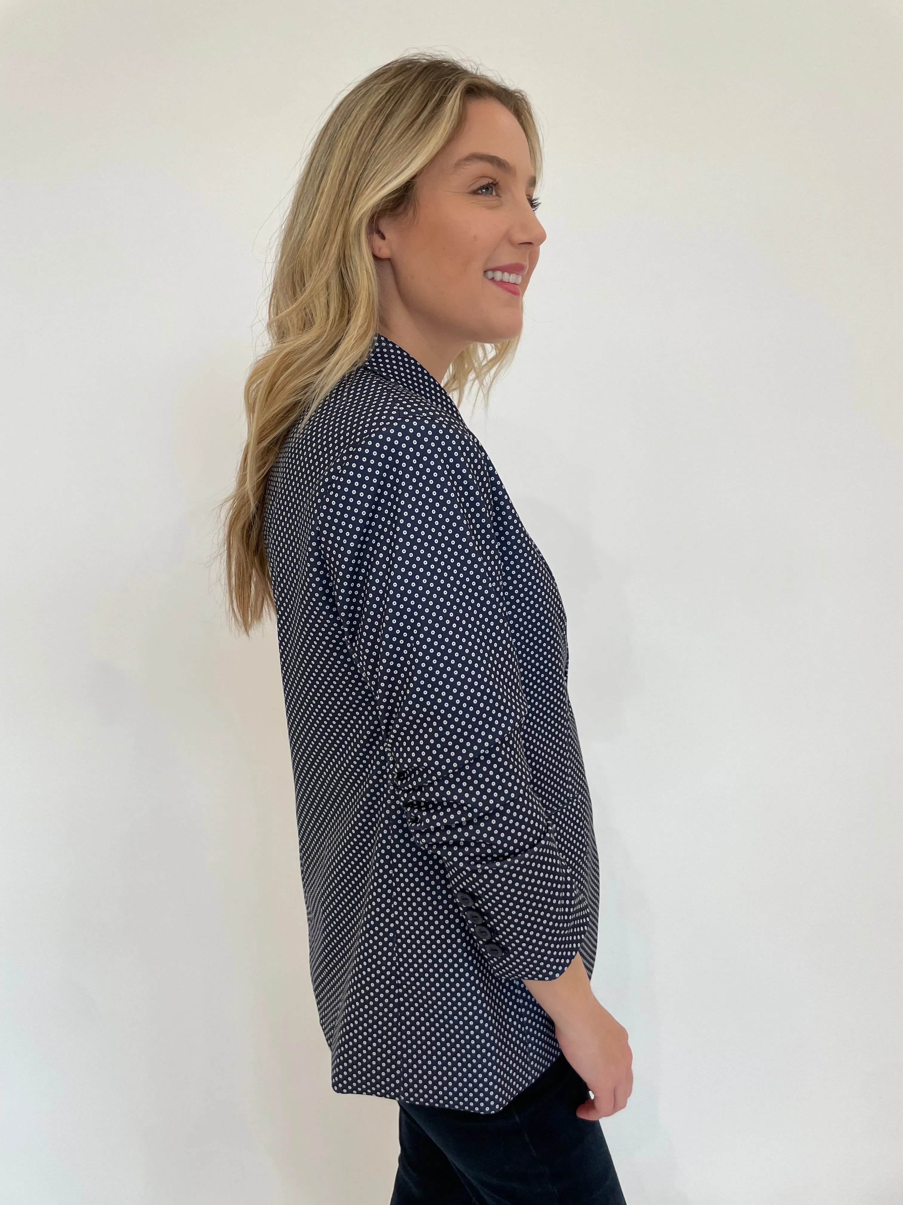 Pindot Jaime Blazer - Navy