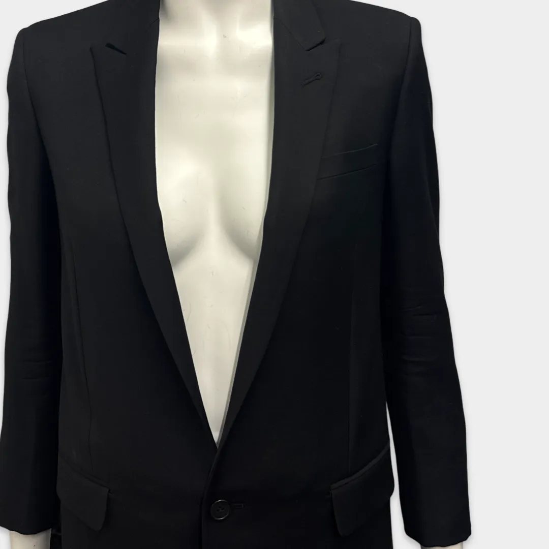 Saint Laurent Women's Black wool Blazer