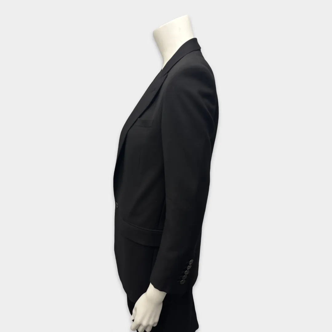 Saint Laurent Women's Black wool Blazer