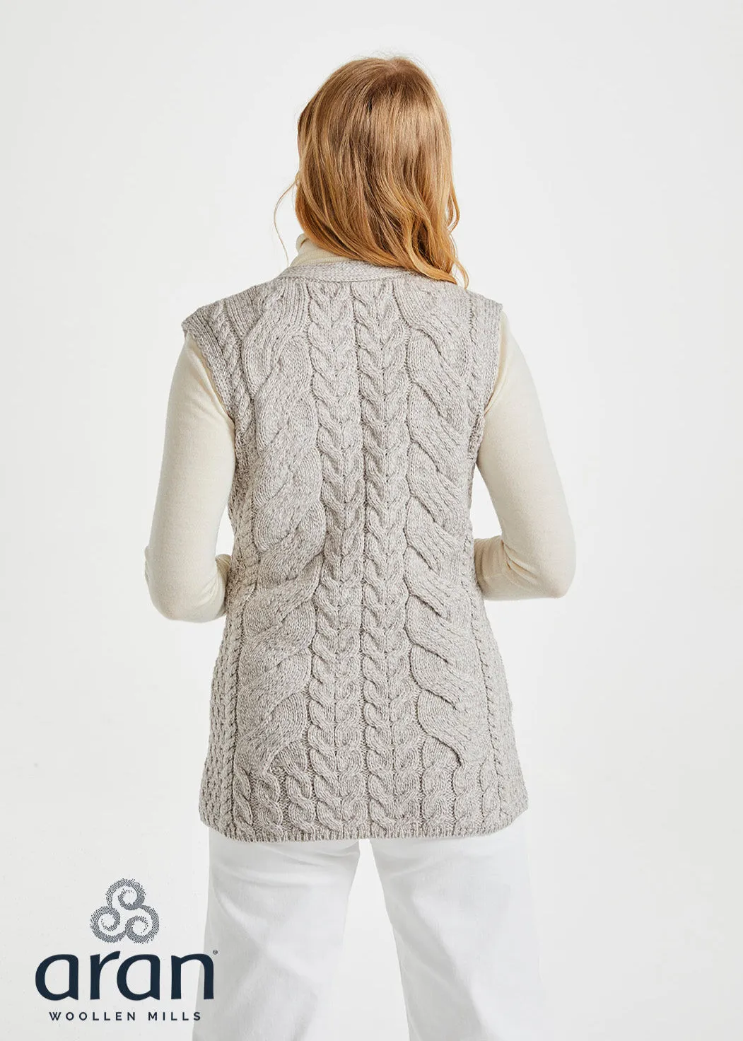 Saoirse Aran Supersoft Cardigan | Oatmeal