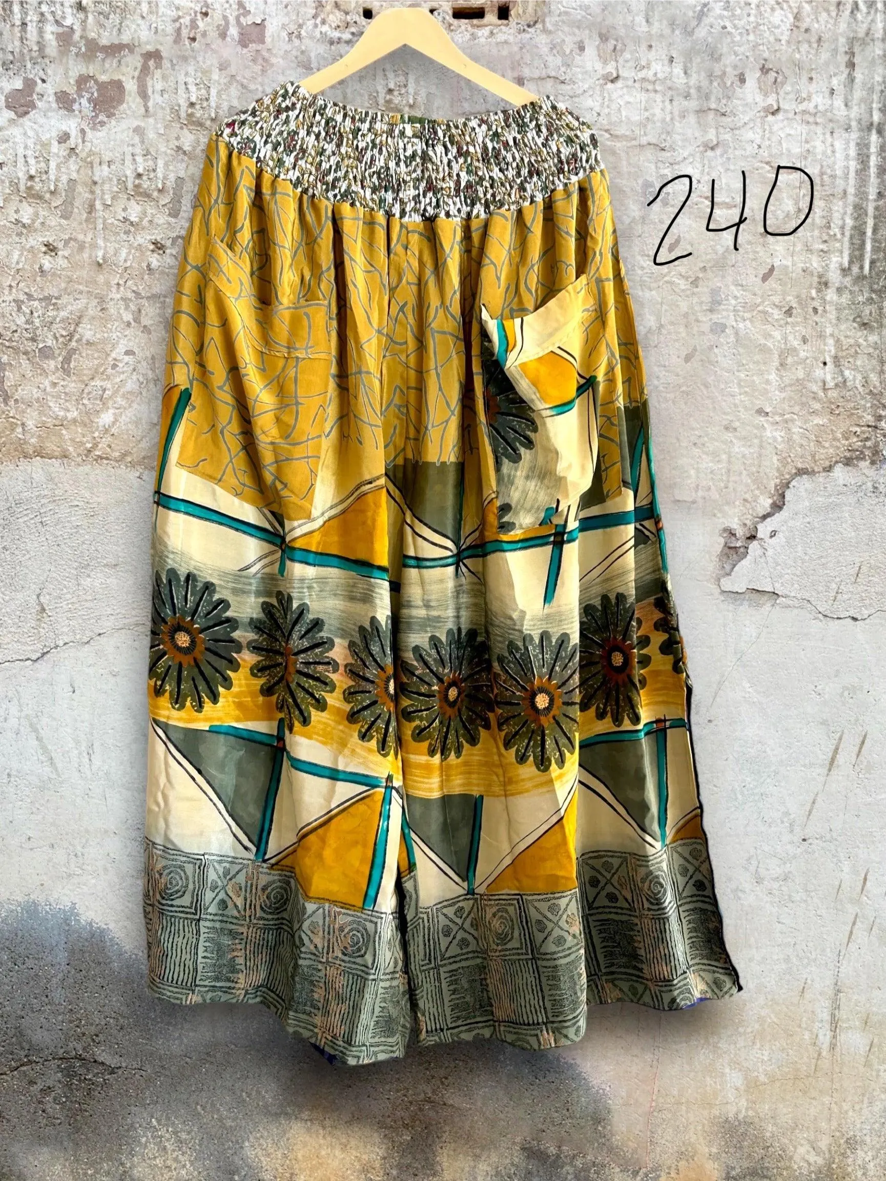 Silk Synergy Side Slit Pants #240 by Kantha Bae