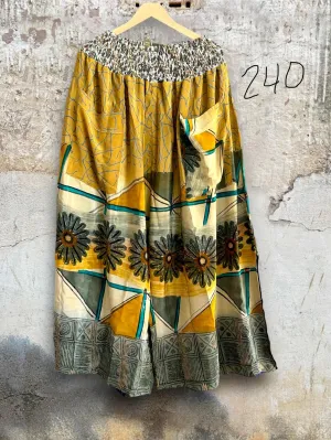 Silk Synergy Side Slit Pants #240 by Kantha Bae