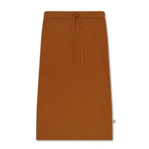 Skirt Knit Warmed Rust