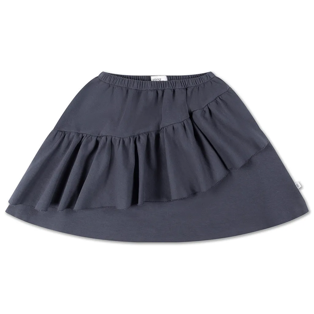 Skirt Ruffle Night Blue