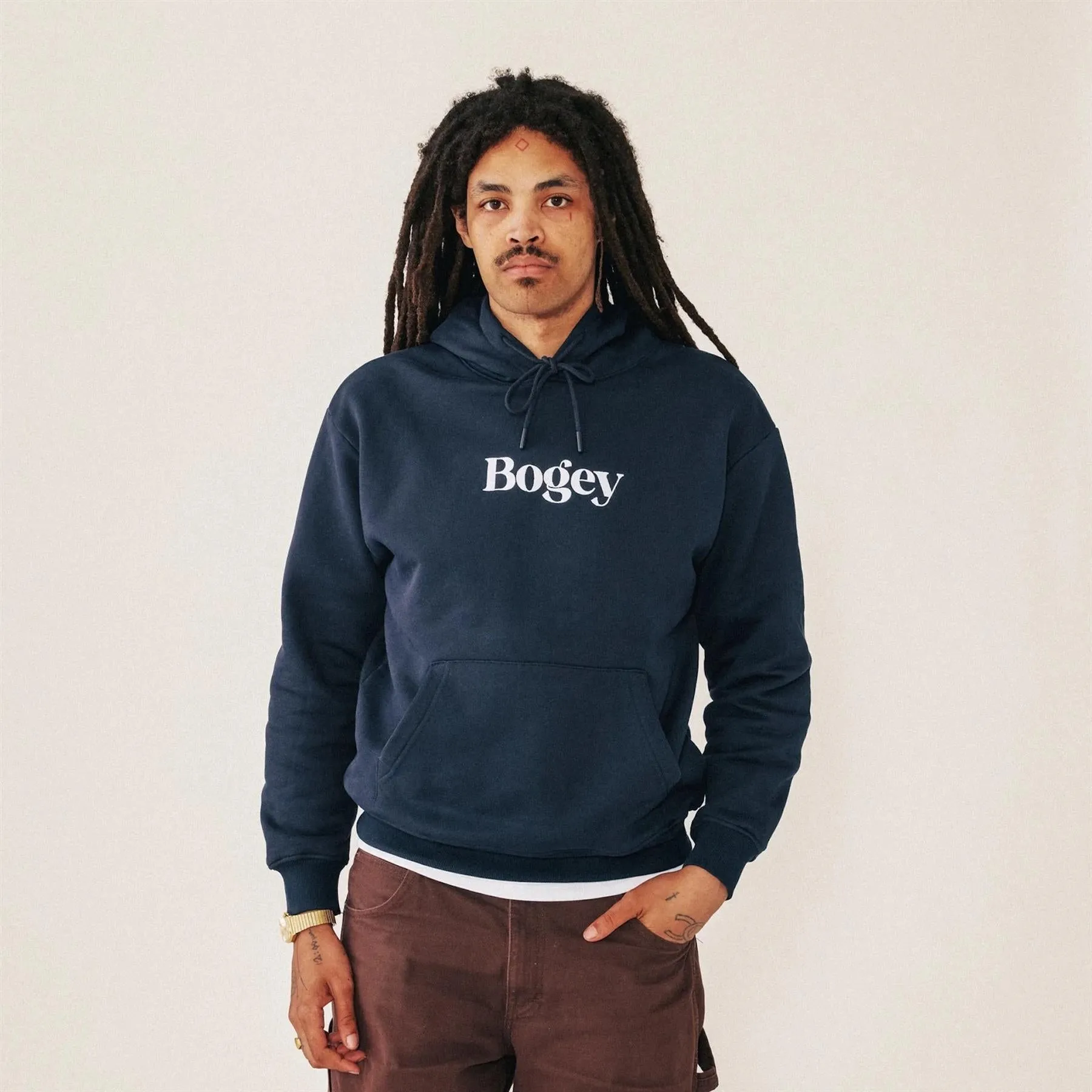 The Bogey Hoodie Midnight Navy - SU24