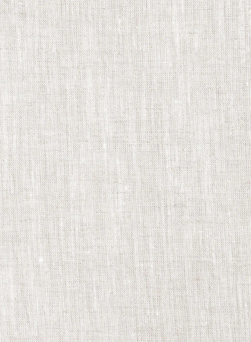 Tropical Beige Pure Linen Jacket - 42 Regular