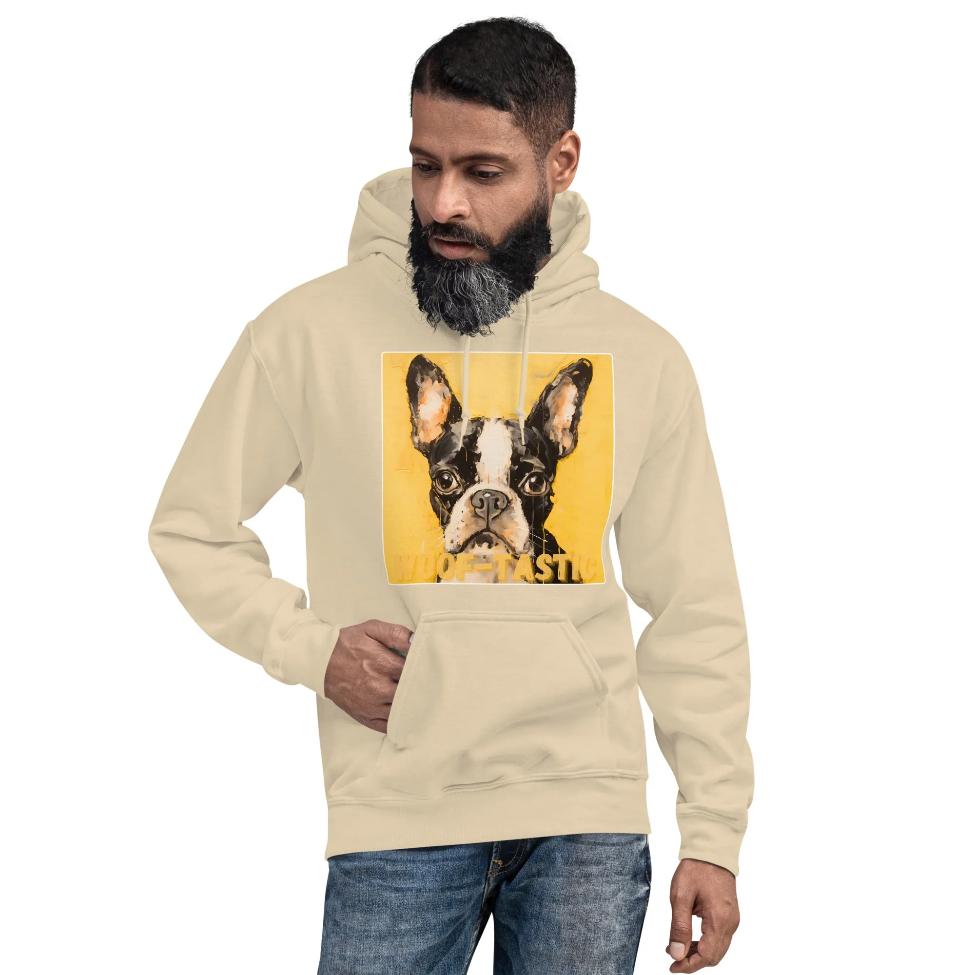 Unisex Hoodie Woof-tastic Boston Terrier