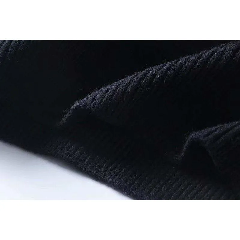 Women Sequined Flower Knitted Sweater