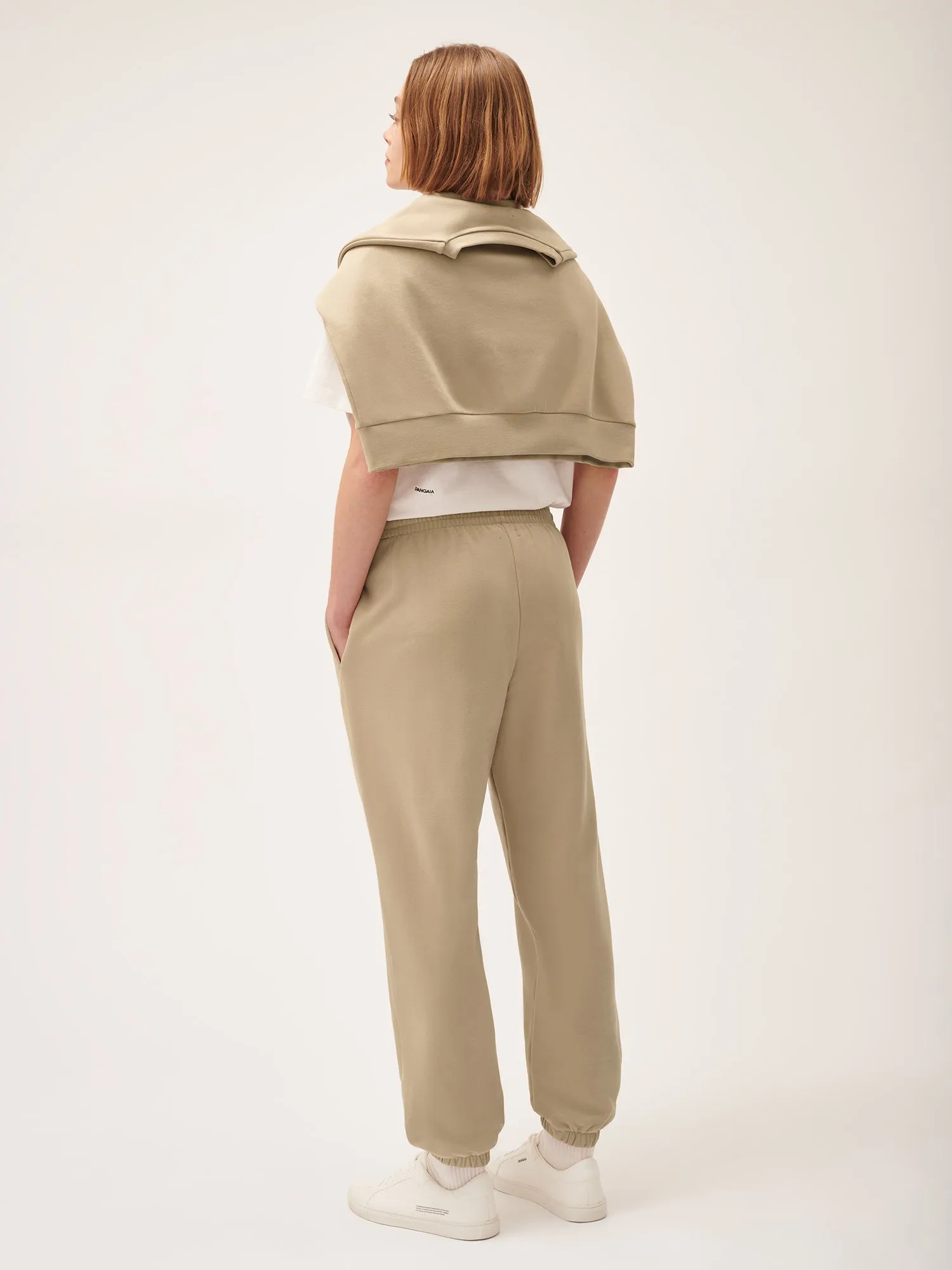 Womens 365 Midweight Track Pants—birch beige